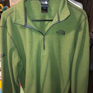 Soft green north face jacket!